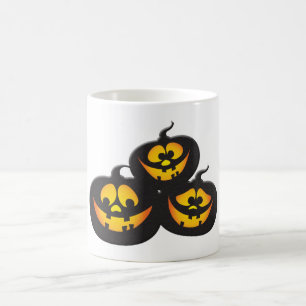 Funny Expressions Halloween Pumpkins Coffee Mug