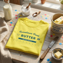 Funny "Extra Salty" Butter Stick Yellow Custom