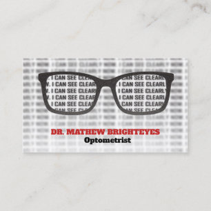 Funny Eye Doctor Business Card