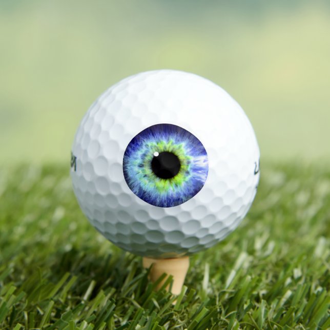 Funny Eyeball Golf Balls (Insitu Tee)