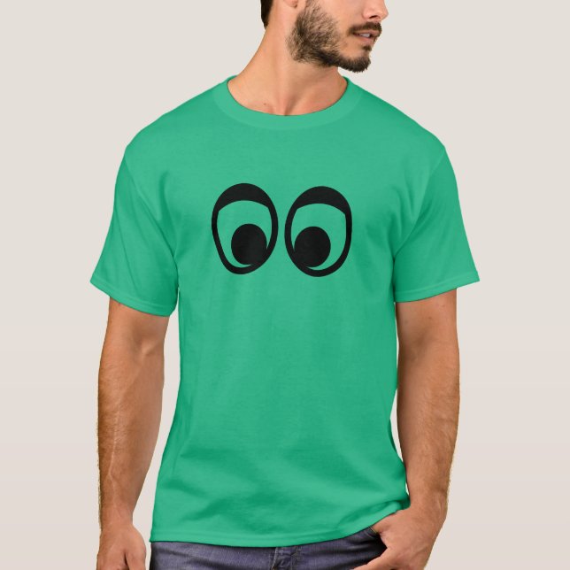 Funny eyes face T-Shirt (Front)