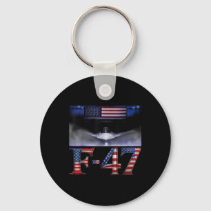 Funny F47 Fighter Jet Trump Shirt F-47 Jet Fighter Keychain