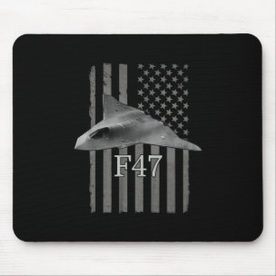 Funny F47 Fighter Jet Trump Shirt F-47 Jet Fighter Mouse Pad