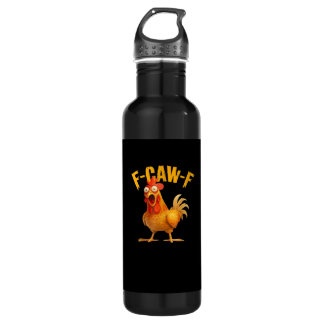 Funny F-Caw-F Chicken F-Caw-F Chicken Classic Cool 710 Ml Water Bottle