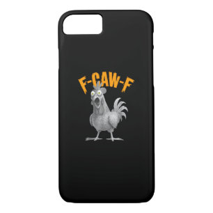 Funny F-Caw-F Chicken F-Caw-F Chicken Retro Classi Case-Mate iPhone Case