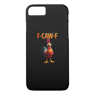 Funny F Caw F Chicken Gothic Vintage Style Case-Mate iPhone Case