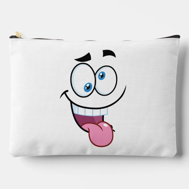 funny face accessory pouch (Front)