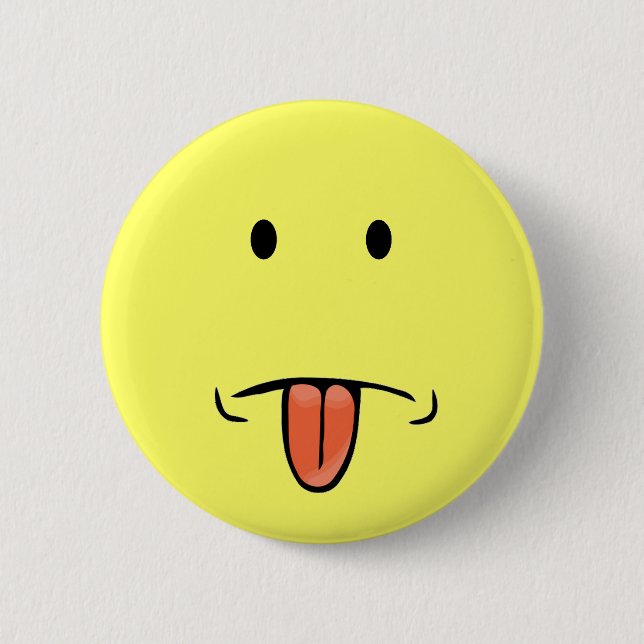Funny face button (Front)