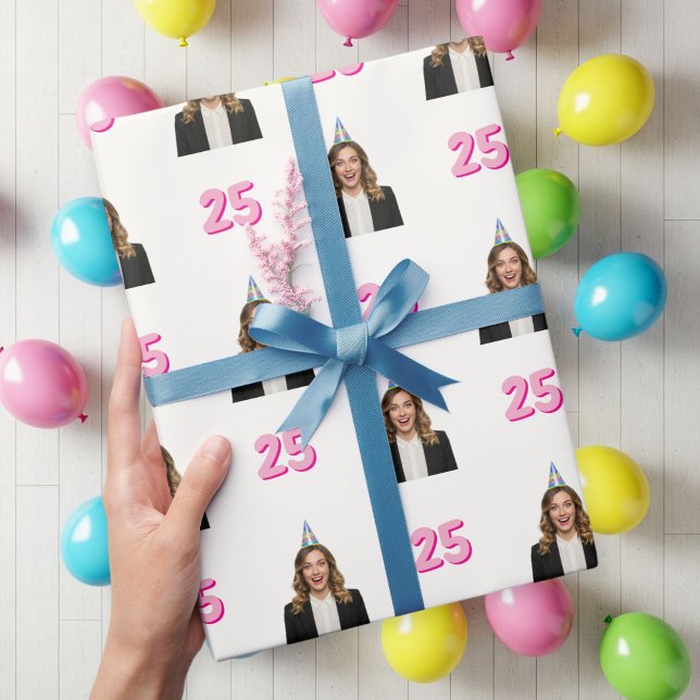 Funny Face Gift Wrap for Women (Creator Uploaded)