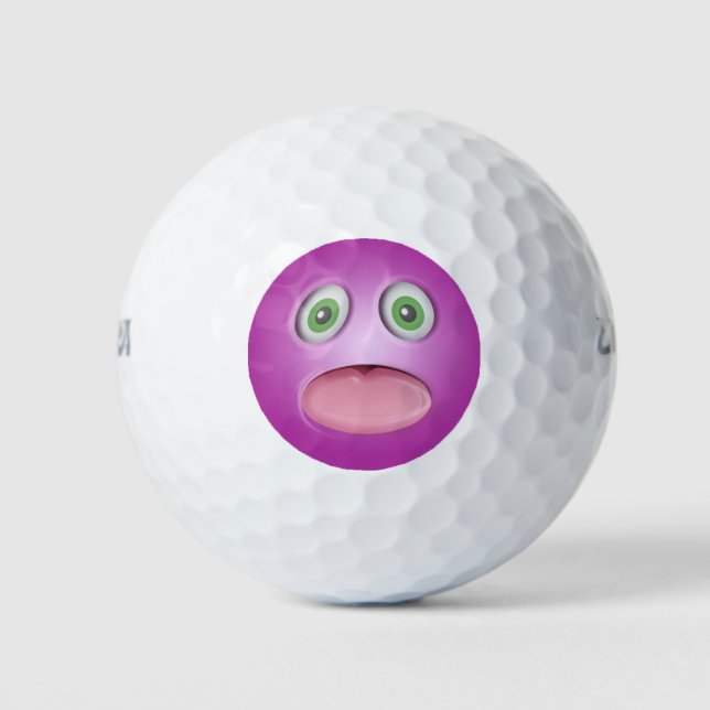 Funny Face Golf Balls (Front)
