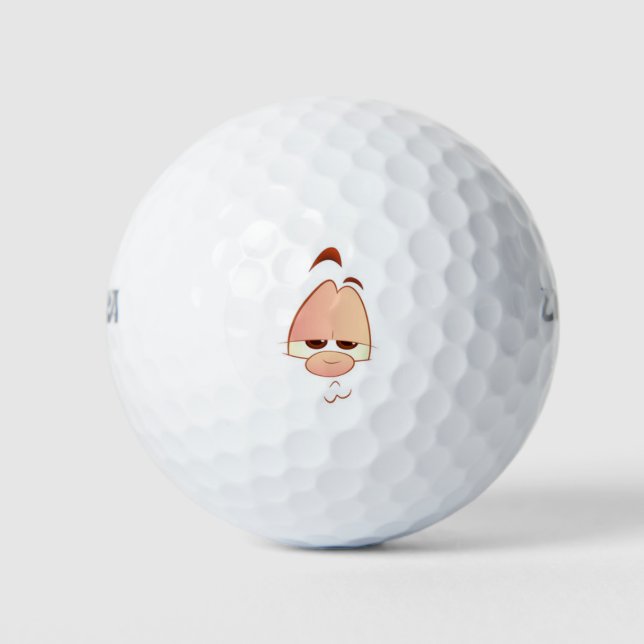 Funny Face Golf Balls (Front)