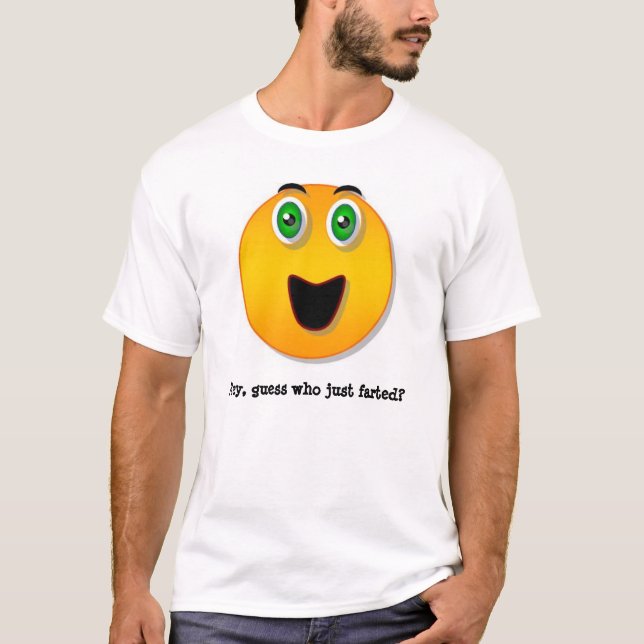 Funny face - Guess who T-shirt (Front)