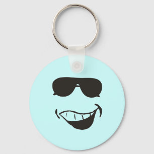 funny face! keychain