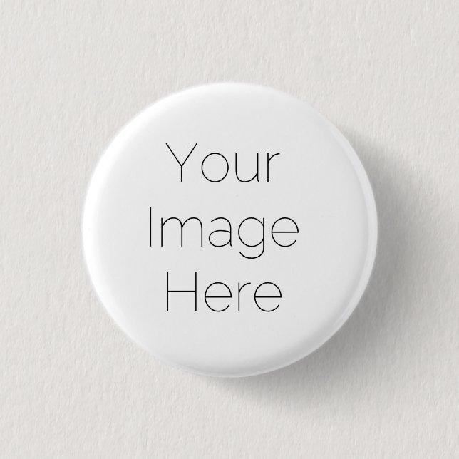 Funny Face Photo Badge Hen Party Bride custom 1 Inch Round Button (Front)