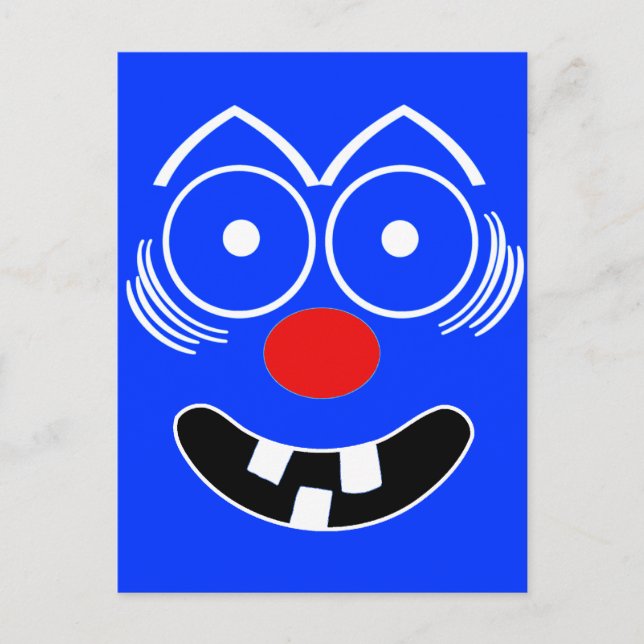 Funny Face Postcard (Front)