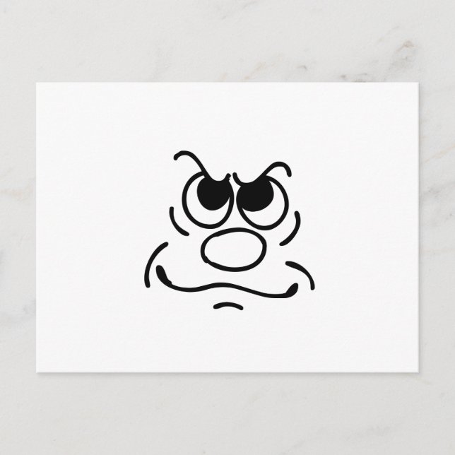 Funny Face Postcard (Front)