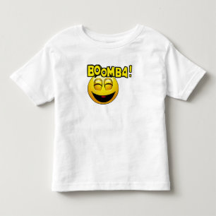 funny face toddler t-shirt