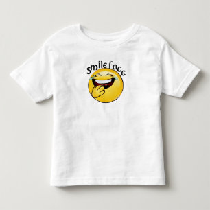 funny face toddler t-shirt