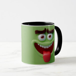 Funny Face Wrap Mug