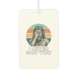 Funny Facepalm Vintage Engraving Quote Design_1 Air Freshener