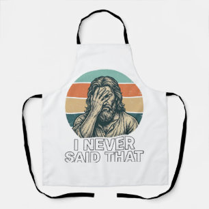 Funny Facepalm Vintage Engraving Quote Design_1 Apron