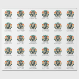 Funny Facepalm Vintage Engraving Quote Design_1 Wrapping Paper