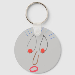 Funny Faces Keychain