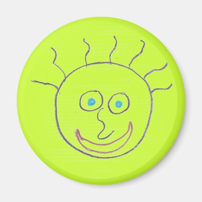 Funny Faces Magnet (Front)
