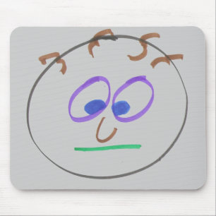 Funny Faces Mouse Pad