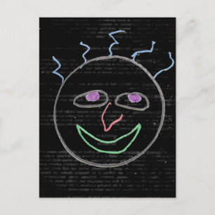 Funny Faces Postcard