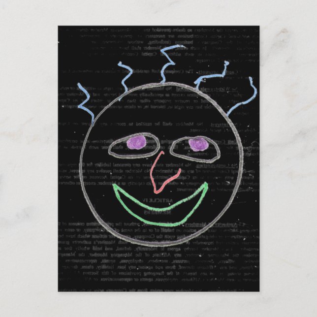 Funny Faces Postcard (Front)