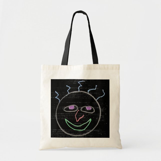 Funny Faces Tote Bag (Front)