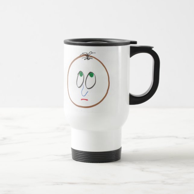 Funny Faces Travel Mug (Right)