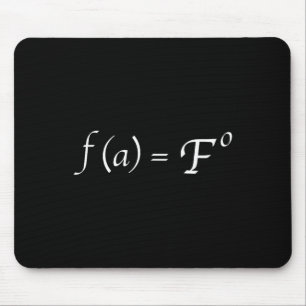 Funny Fafo Math Equation Novelty Math Teacher Mouse Pad