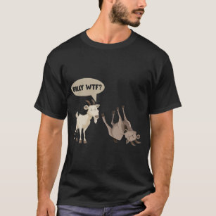 Funny Fainting Goat Hilarious Mountain Animal T-Shirt