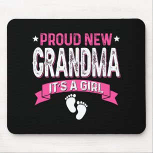 Funny Family Gender Reveal Proud New Grandma It's  Mouse Pad