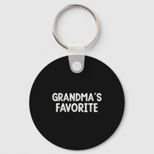 Funny Family Humor Grandparent Granhild Grandma's  Keychain