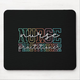 Funny Family Nurse Practitioner Np Nursing Day Nur Mouse Pad