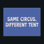 Funny Family Quote We Moved New Address Blue Postcard<br><div class="desc">Bring some humour to your move with this bold and witty postcard, perfect for sharing your new address in a lighthearted and memorable way. With playful white typography set against a vibrant blue background, this design is ideal for families, couples, or individuals who don’t take life too seriously and want...</div>
