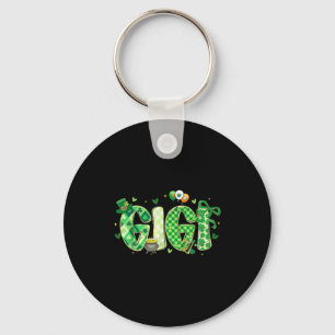 Funny Family St Patricks Day Graphic Art Keychain