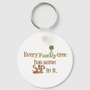 Funny FamilyTree Keychain