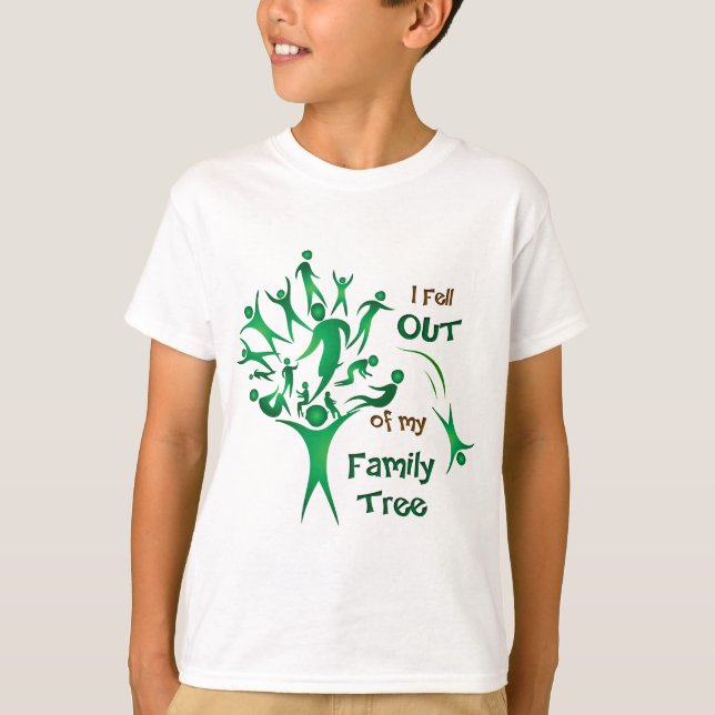 Funny FamilyTree T-Shirt (Front)