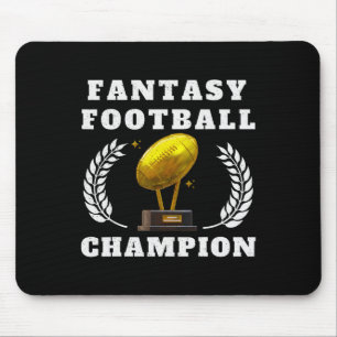 Funny Fantasy Football 2025 Champion Fantasy Footb Mouse Pad