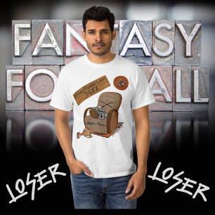 Funny Fantasy Football Loser Shirt Personalized