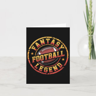 Funny Fantasy Football Player Outfit - Fantasy Foo Card