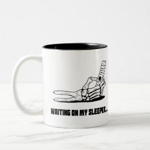 Funny Fantasy Football Two-Tone Coffee Mug