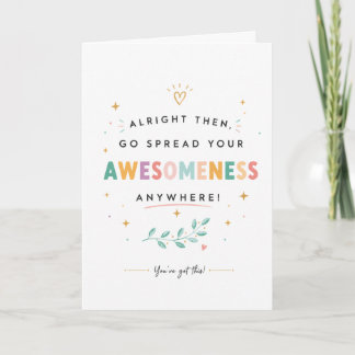 Funny Farewell Card Coworker Leaving Card