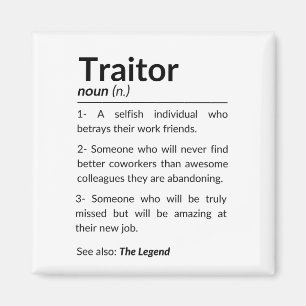 Funny farewell coworker, colleague leaving job magnet