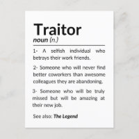 Funny farewell coworker, colleague leaving job