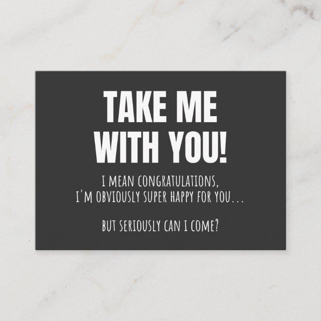 Funny Farewell Mug For Coworker Leaving Goodbye Bo Business Card (Front)